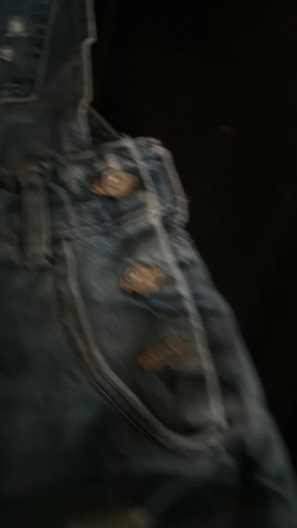 Denim Overall Shorts H&M - Image 2