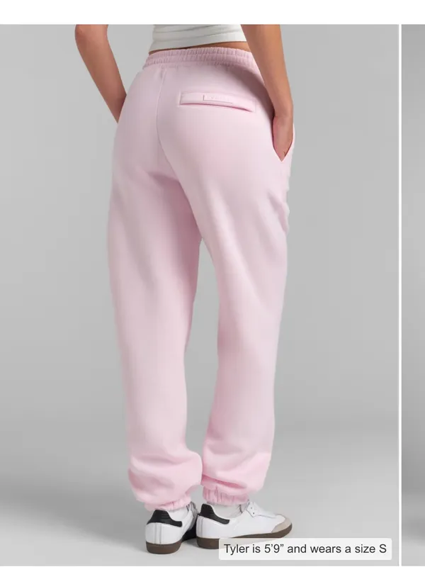 COMFRT Travel Airport Sweatpants size Medium Pink - Image 2