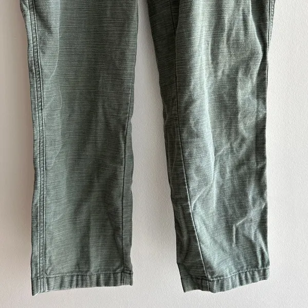 Express Vintage Ankle Extreme High Rise Pants, Army Green, Size 12R - Image 4