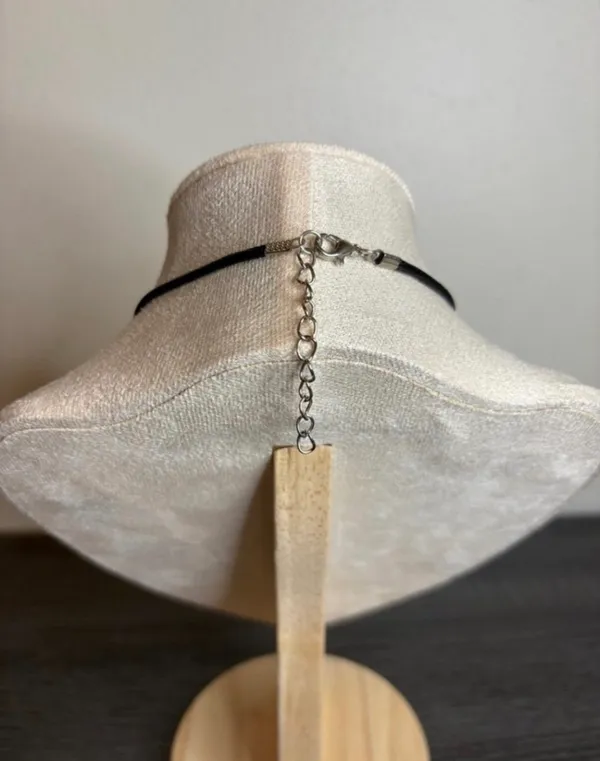 Handmade Clear Evil Eye Necklace  - Image 10