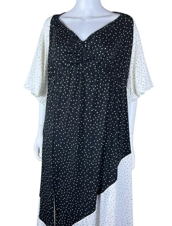 Torrid Studio Mix Polka Dot Maxi Dress Plus Size 3X - Image 11