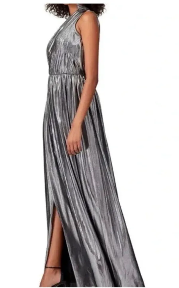 Retrofête Andrea Gunmetal Gown - Image 3