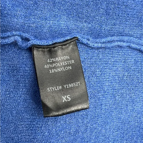 Tuckernuck Pomander Place Vivianne turtleneck‎ sweater dress blue sz XS - Image 8