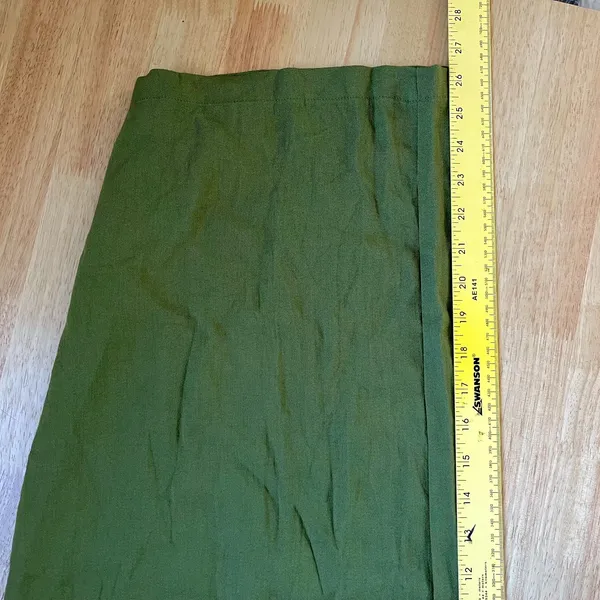 NWT Halara High Waisted Wide Leg Flowy Solid Palazzo Casual Linen-Feel Pants XL - Image 10
