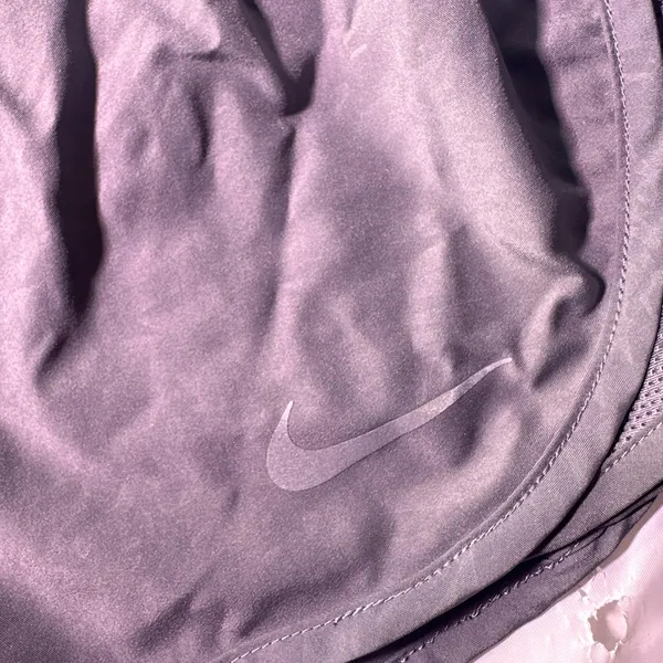 Nike Women's Lavender Athletic Shorts - Image 4