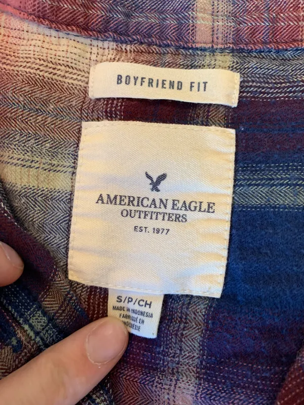Boyfriend Fit Flannel - Image 4