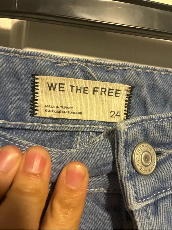 Free People We The Free Ocean Deep Trance Dropped Barrel Boyfriend Jeans 24 - Image 4