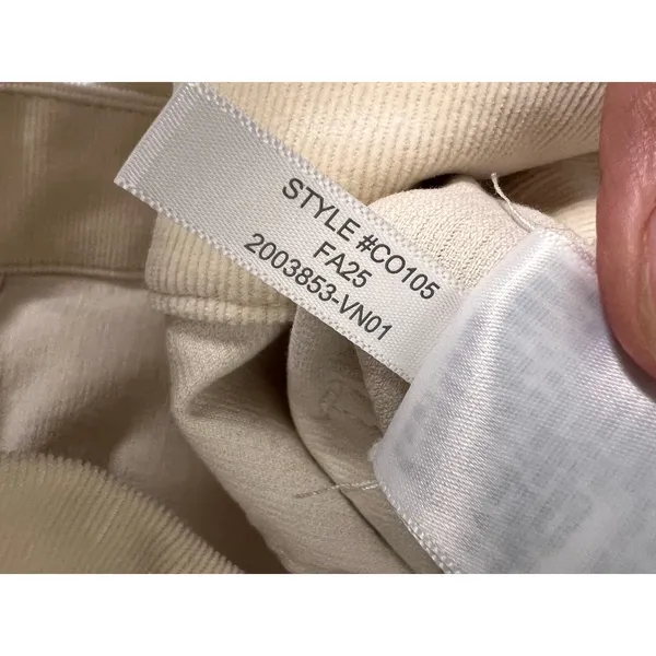 J.Crew Lizzie Pant Size 30 Beige Wide Leg Utility Pants Cotton Stretch - Image 6