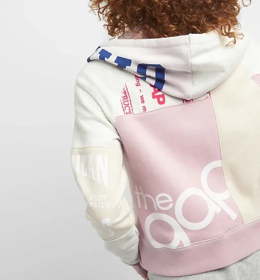 GAP Logo Remix Zip Up Hoodie - Image 2