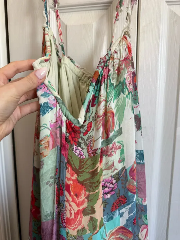 Anthropologie Dress Floral Maxi Boho Paisley - Image 12