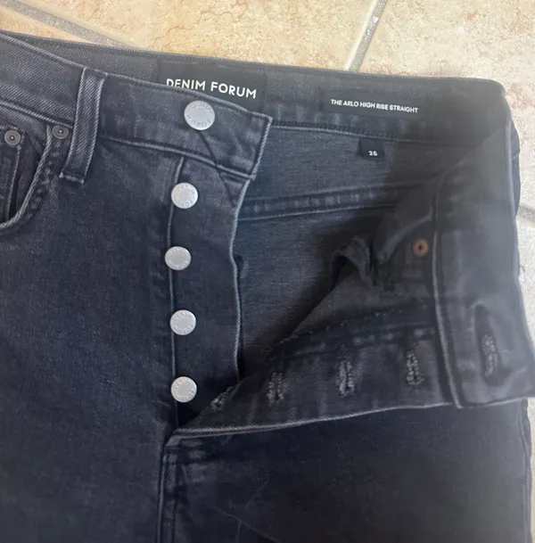 Aritzia Denim Forum The Arlo High Rise Straight - Image 7