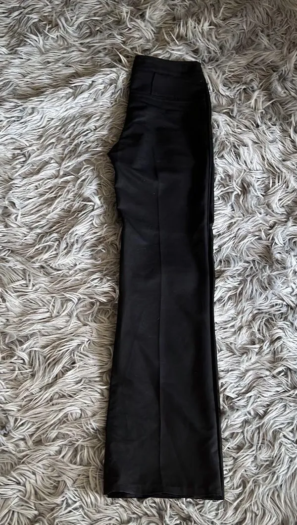 Woman’s casual weight leg pants Black - Image 5