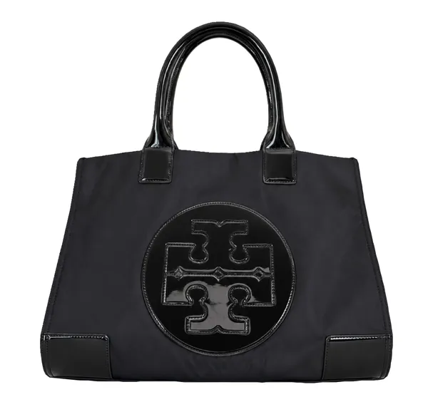 Tory Burch Ella Black Nylon Tote - Image 3