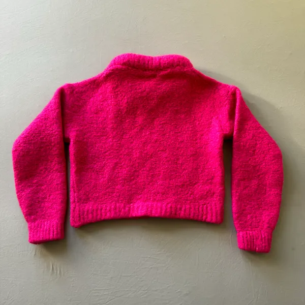 Something Navy Roll Neck Wool Sweater - Image 4