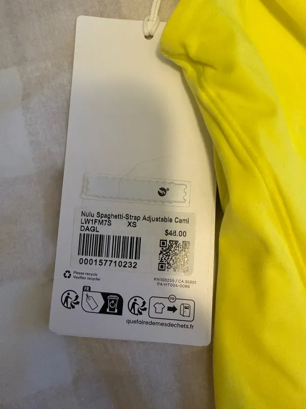 Lululemon Wundermost Tank Spaghetti Strap Cami - Image 3