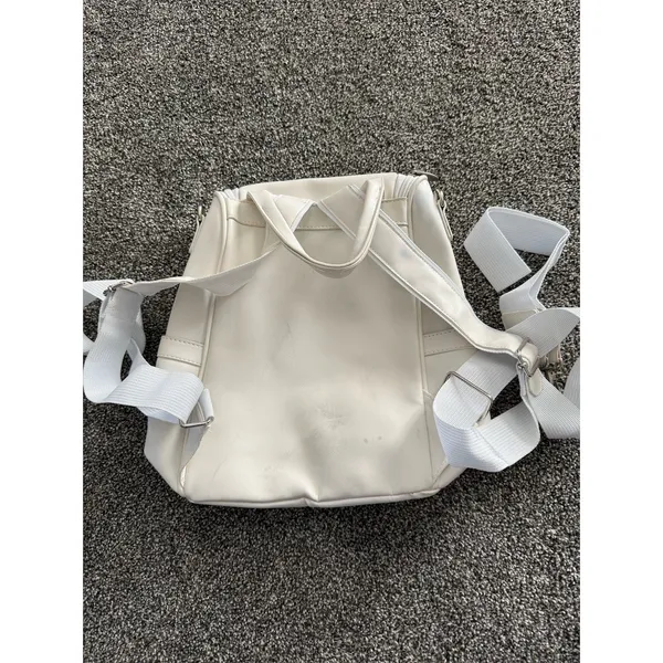Younique Younique Diaper Bag Backpack White Medium Detachable Strap - Image 2
