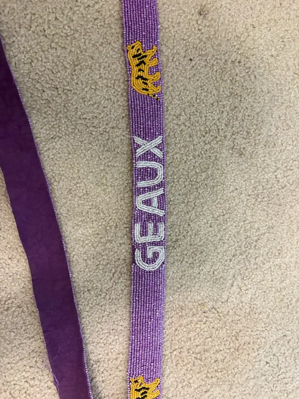 LSU Gameday Purse Purple - Image 2