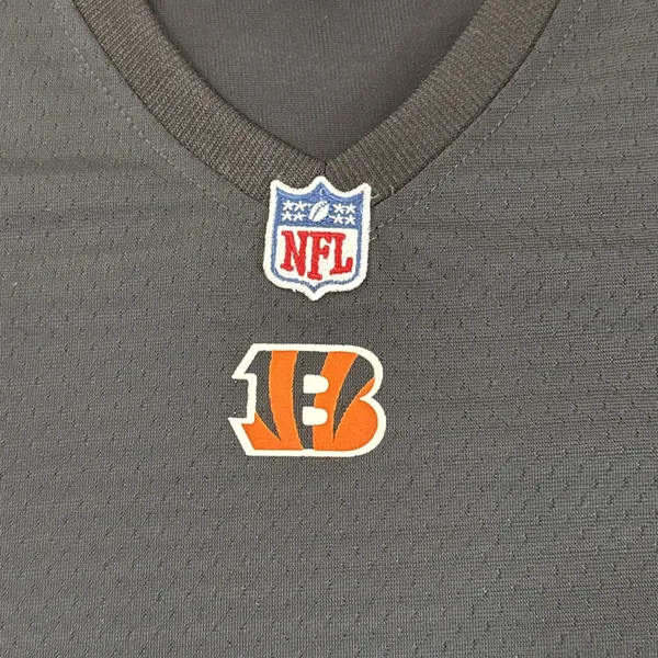 Cincinnati Bengals blank Jersey Shirt Womens Black NFL Football Sportswear fan M - Image 7