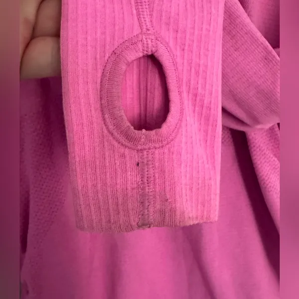 Lululemon Swiftly Tech Long-Sleeve Shirt 2.0‎ Pink size 8 - Image 6
