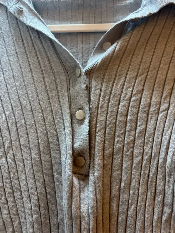 NWOT Vince Silk & Wool Ribbed Sweater - Image 3