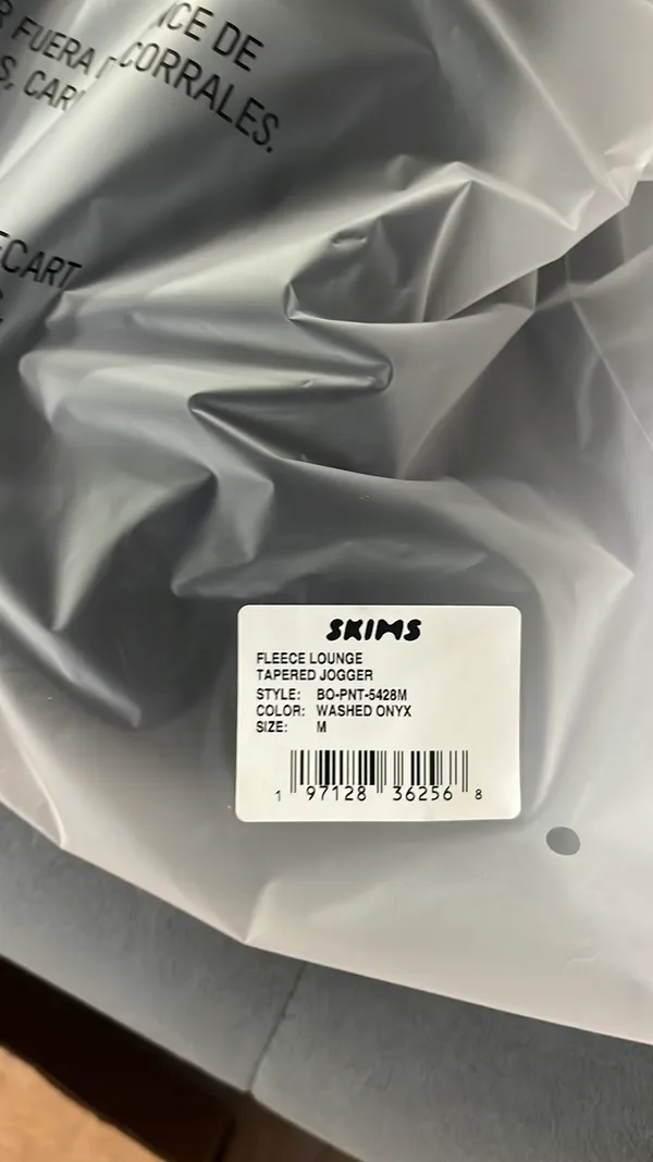 SKIMS Black Joggers - Image 3