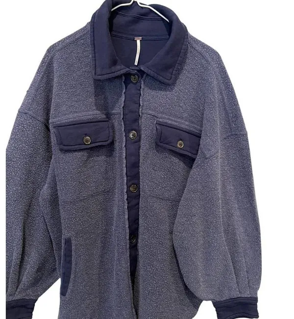 FREE PEOPLE Ruby Jacket In Indigo (M) - Image 3