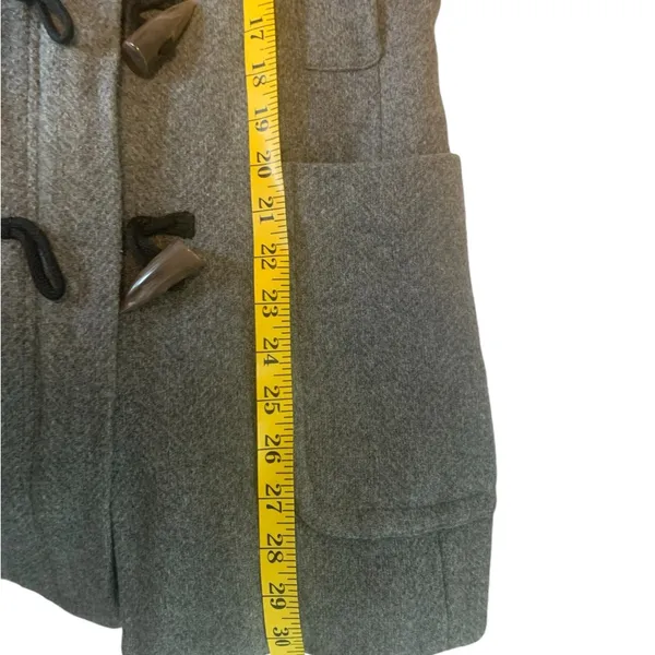 Banana Republic Wool Coat Ladies Sz Small Grey 2010 - Image 7