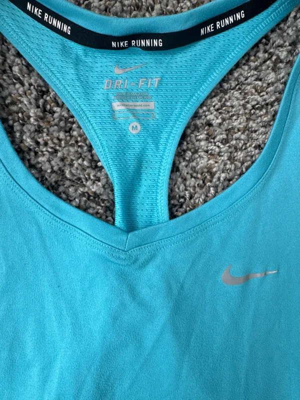 Nike Running Dri-Fit Women’s Tank Top Blue - Image 2