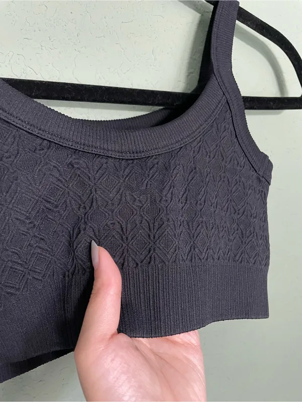 New Joy Lab Seamless Bra Padded Size XS Black - Image 5