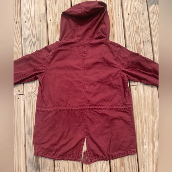 LA Hearts maroon jacket - Image 4