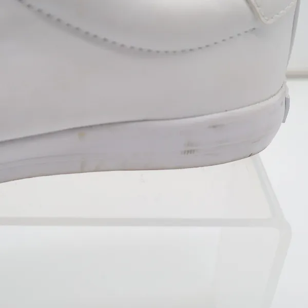 Nine West Layna Womens US 8M Trainers Shoes White Leather Athletic Sneakers - Image 7