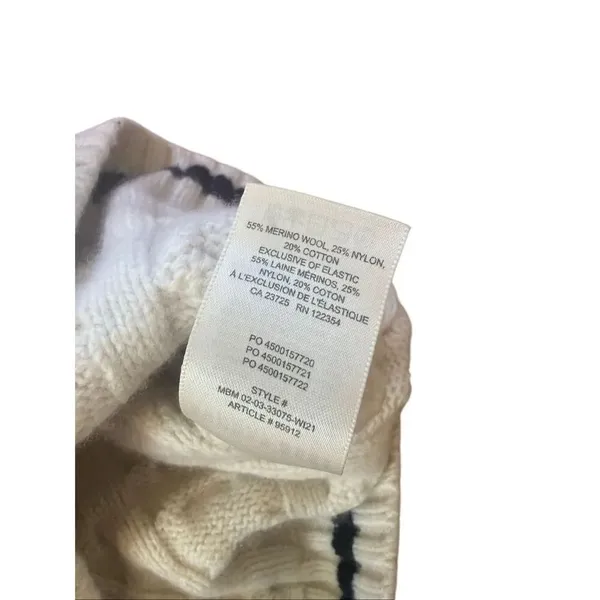Aritzia Sunday Best Winston Sweater Vest Cream XXS Old Money Wool Blend - Image 8