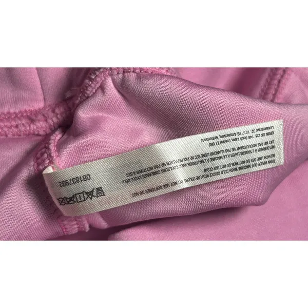 FP Movement Cropped Hoodie Relaxed Fit Large Pink‎ Logo Embroidered Activewear - Image 5