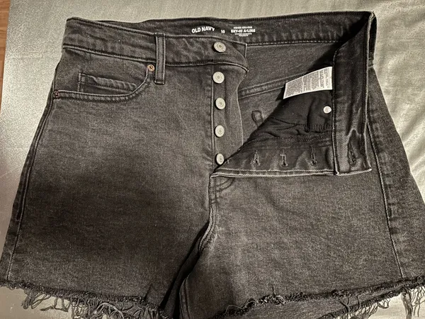 Old Navy Black Washes Jean shorts - Image 2