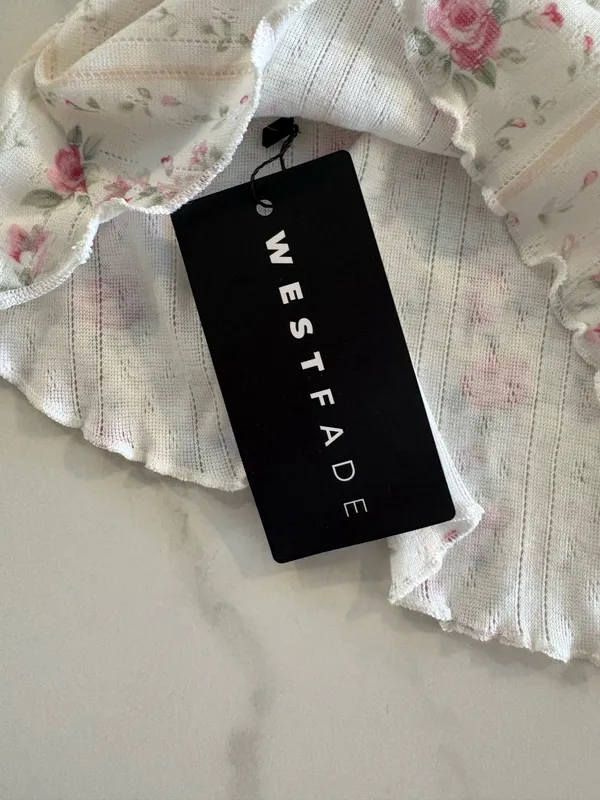 Babydoll tank White Size M - Image 6