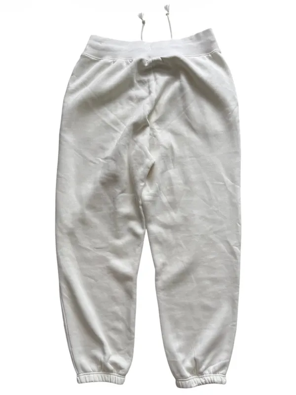 Nike Fleece Cream Sweatpants Size Medium Cream - Image 6