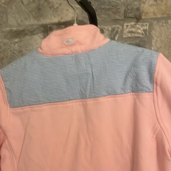EUC Vineyard Vines Pink 3/4 Zip XS Cute! - Image 5