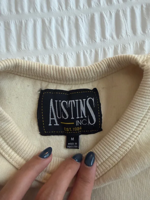 Vintage Baby Yellow Acadia Sweatshirt - Image 3