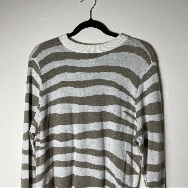 A New Day Zebra Striped Sweater - Image 9