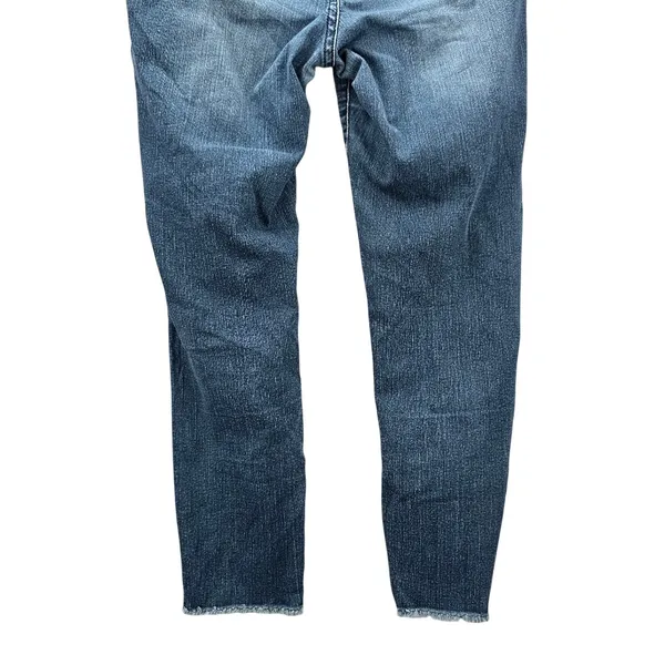 D. Jeans Blue Straight Tapered Skinny‎ Stretch Denim Pants Jeans 14 - Image 6