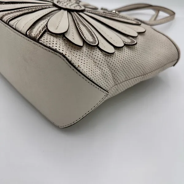 Brighton Cream Floral Medium Size Shoulder Bag - Image 7