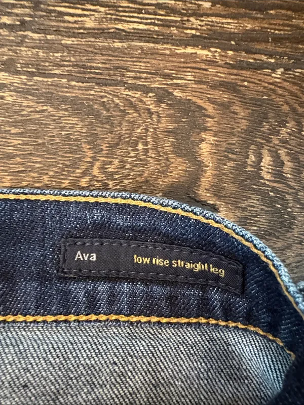 Citizens of‎ Humanity Ava Low Rise Straight Leg Jeans Dark Wash 30 - Image 6