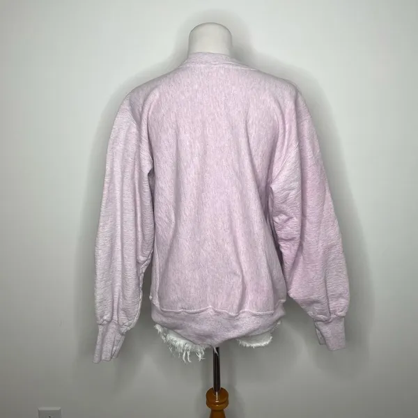 Rugged Sweats- Pink & Grey Heathered "North Carolina" Crewneck - Image 3