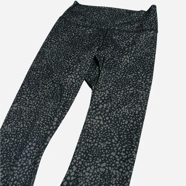 Fabletics Black Patterned Leggings - Image 2