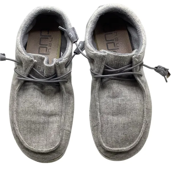 Hey dude's Cindy Loafer Slip On size 7 Light Gray - Image 2