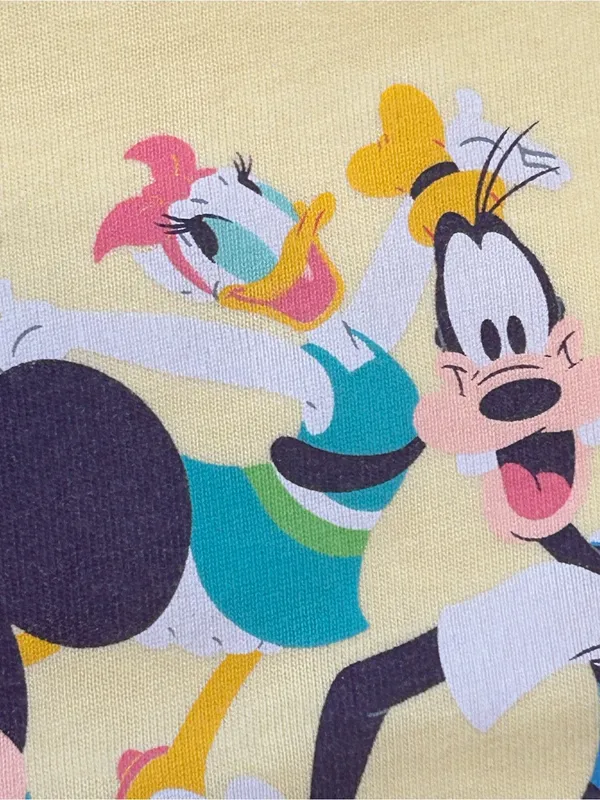 Disney Parks Play in the Park Yellow Pocket T Shirt XS Mickey Mouse Friends EUC - Image 6