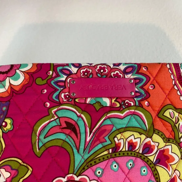 Vera Bradley Multicolor Paisley Print Tote Bag - Image 4