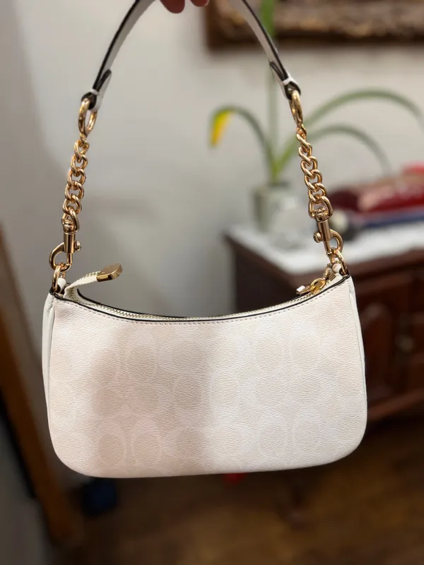 Coach white Teri shoulder bag - Image 2