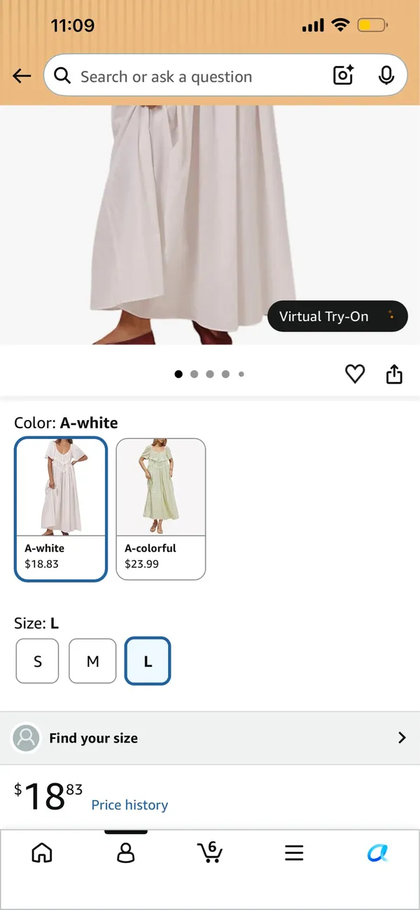 Amazon Elegant Short Sleeve Low Cut Backless Dress - Image 3