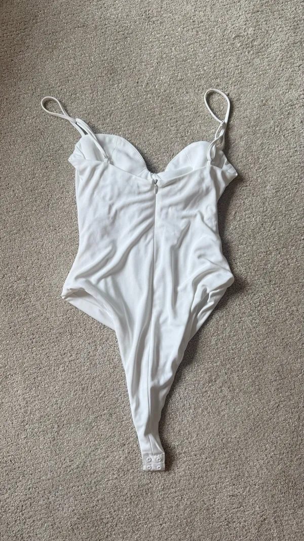 ZARA White Bodysuit - Image 3